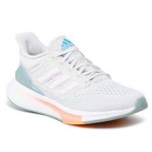 Adidas Women's White and Teal Athletic Shoes 5